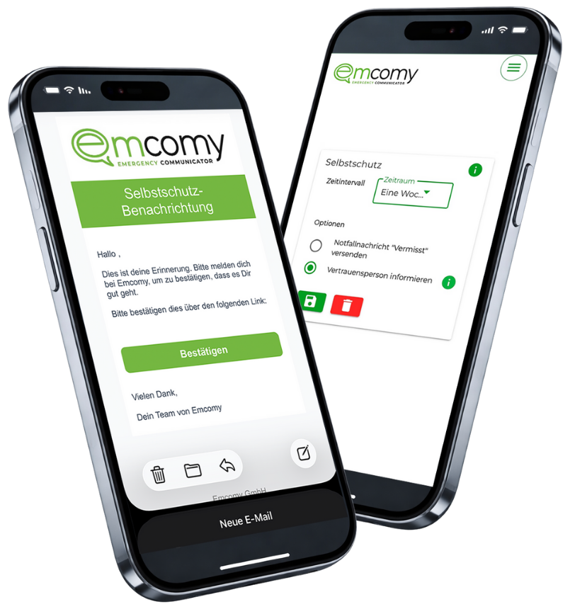 Are you Dead? Die Selbstschutzbenachrichtigung prüft, ob man lebt